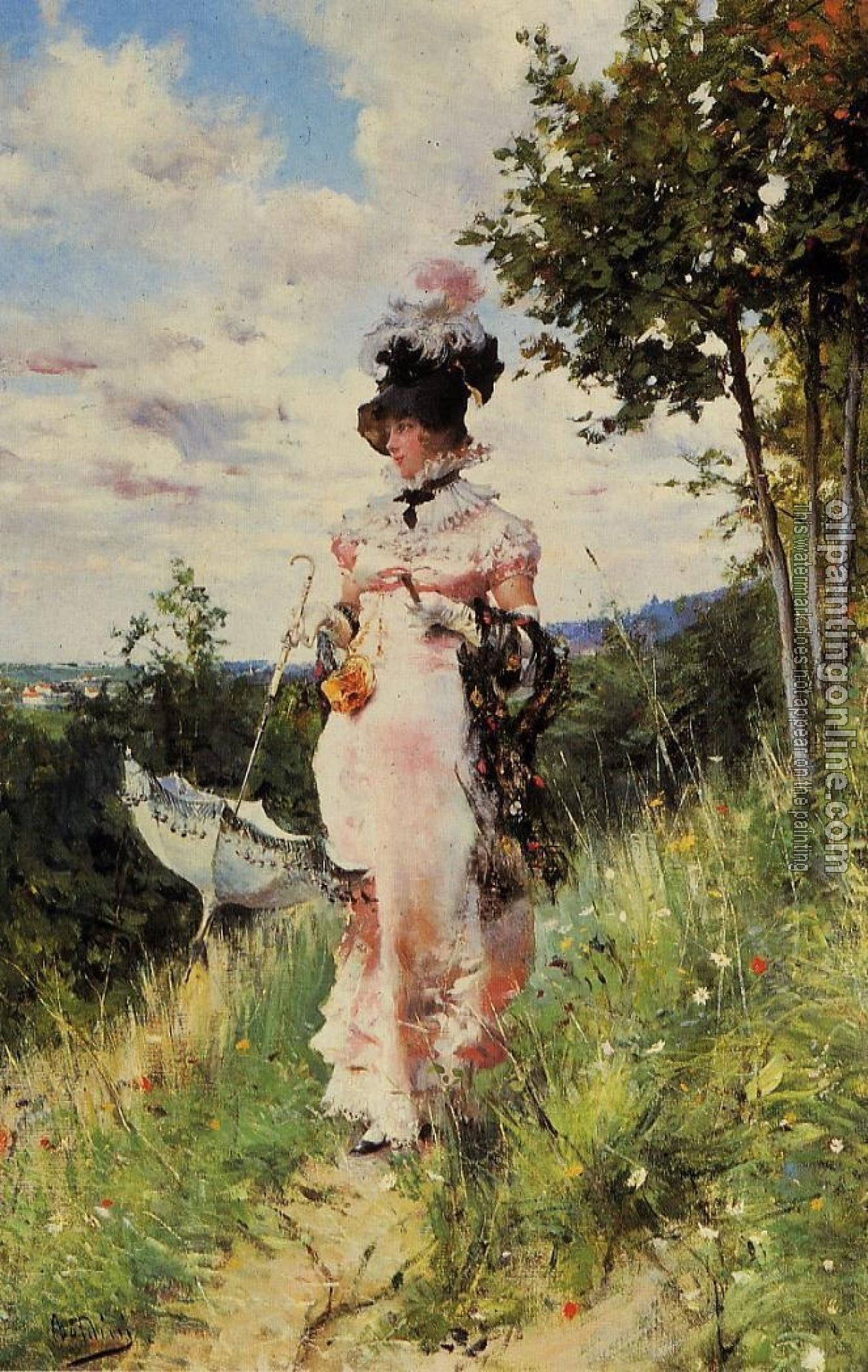 Giovanni Boldini - The Summer Stroll